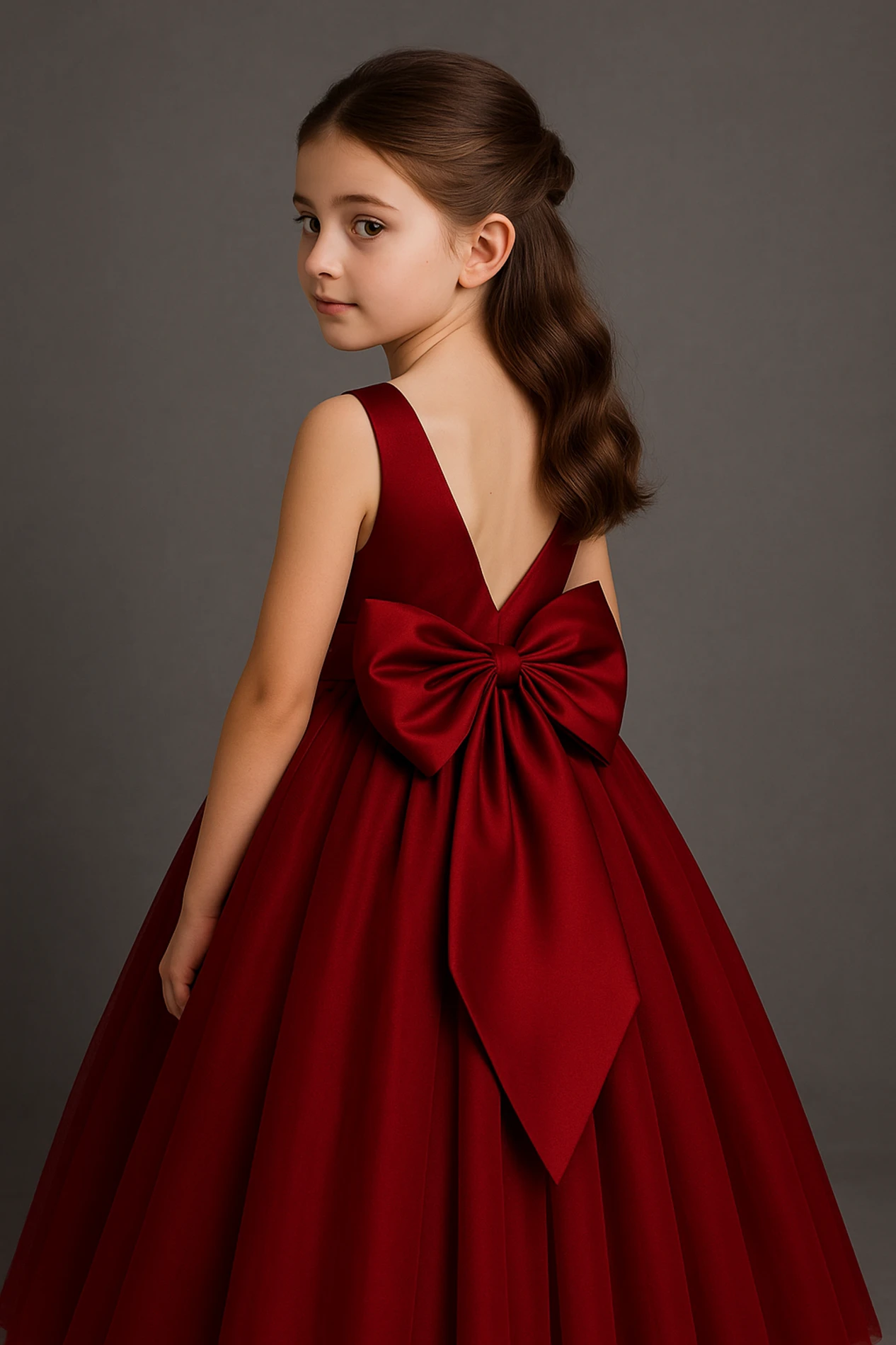 Tam boy prenses abiye 