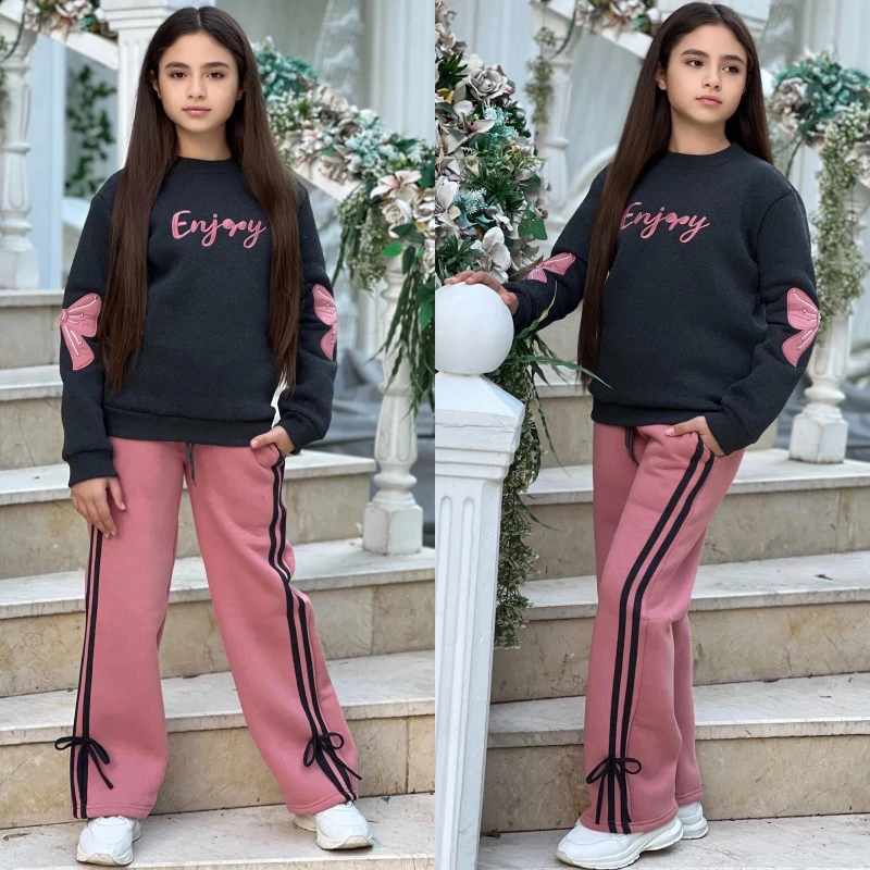 Fiyonklu 3 ip kız takım 
