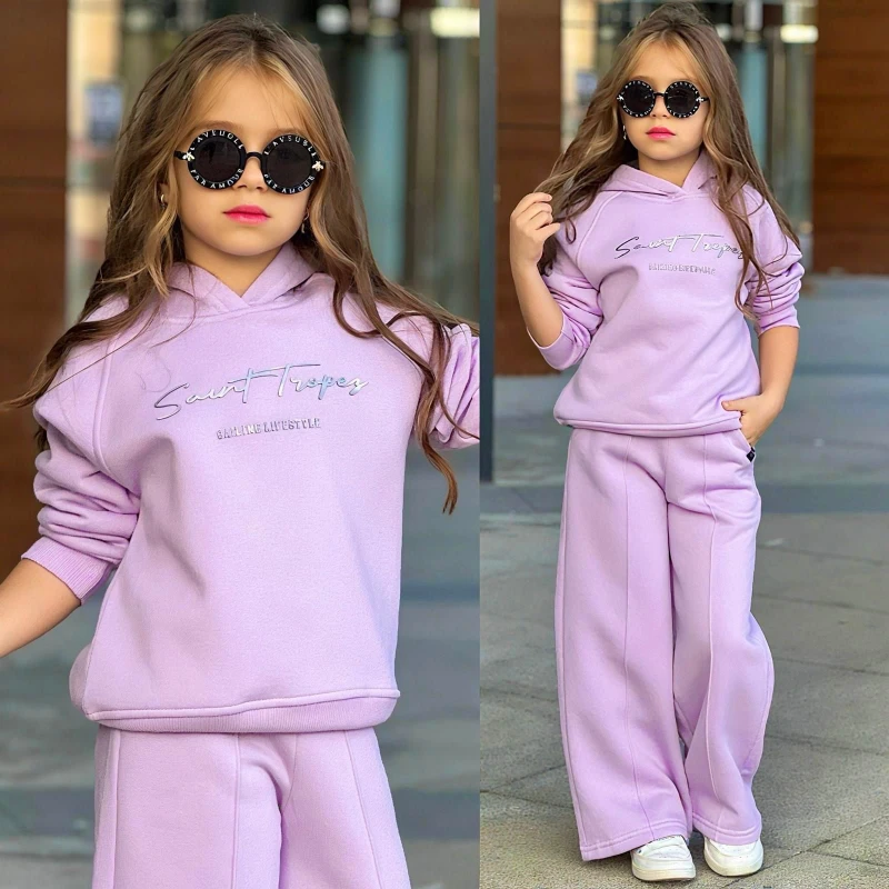 Kapşonlu 3 ip kız takım