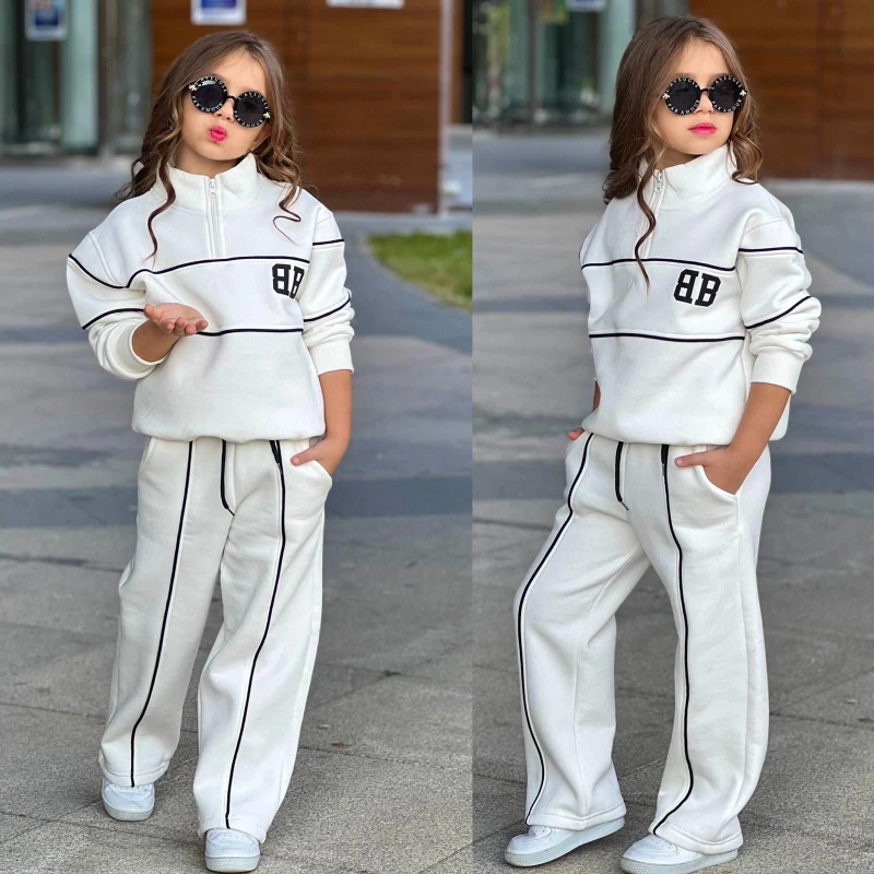 Yarım fermuarlı kız takım 