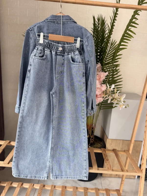 Kot ceketli 3 lü kombin 