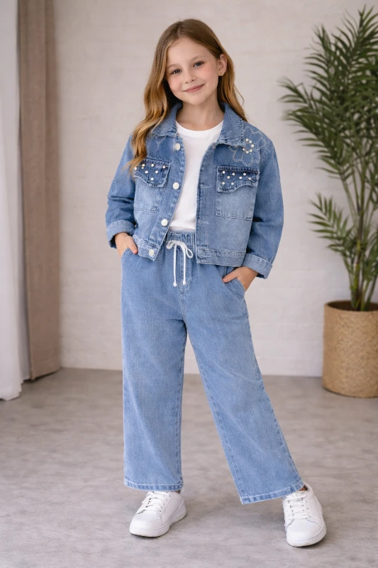 Kot ceketli 3 lü kombin 