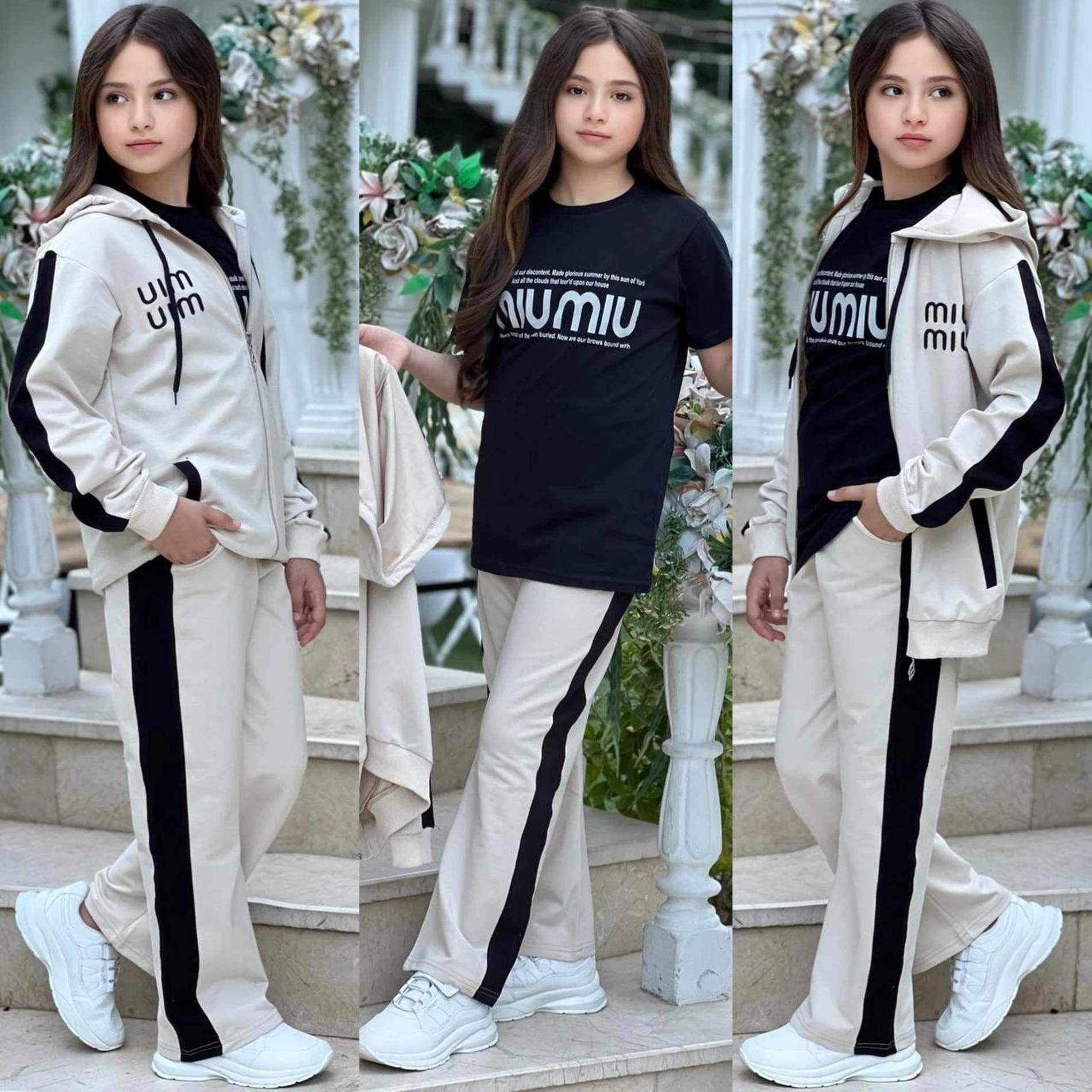 Hırkalı 3 lü takım 