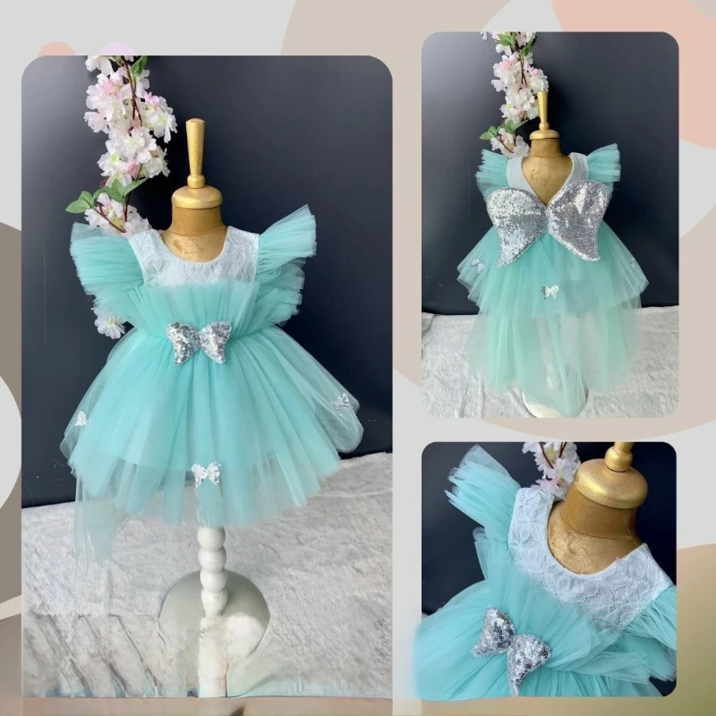 Kanatlı aylık bebe elbise 