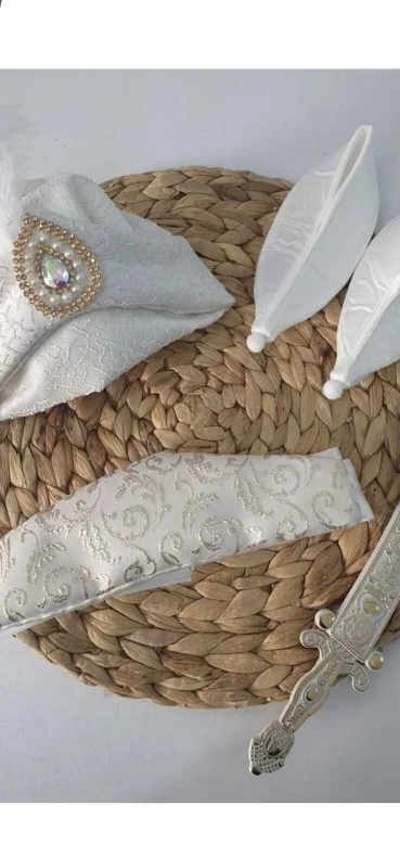  Kemalı Şehzade Mevlüt set sünnetlik kıyafet 