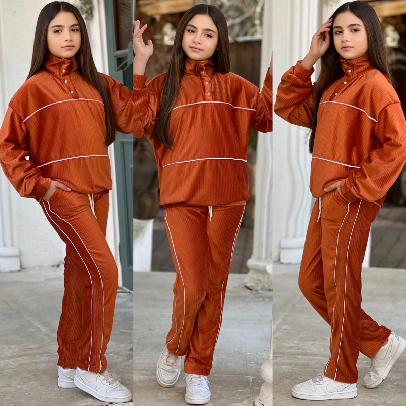 Kadife likralı 2 li takım 