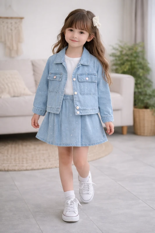 Kot şortlu 3 lü takım 