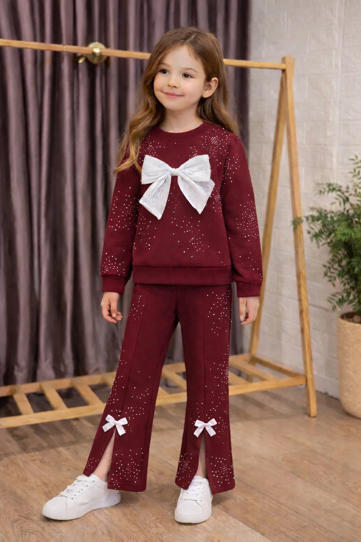 Fiyonklu İspanyol paça takım 