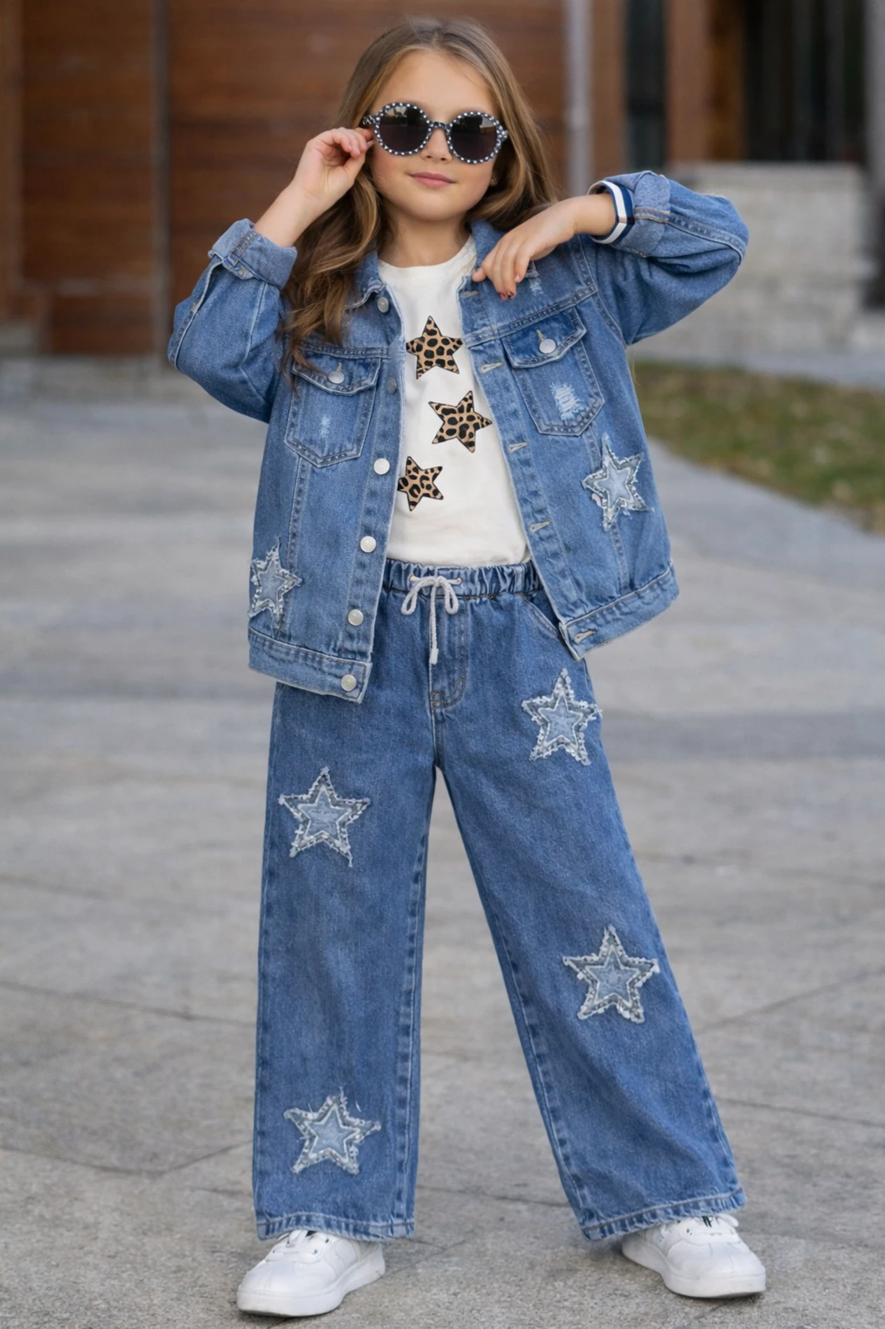 Yıldızlı kotlu 3 lü takım 