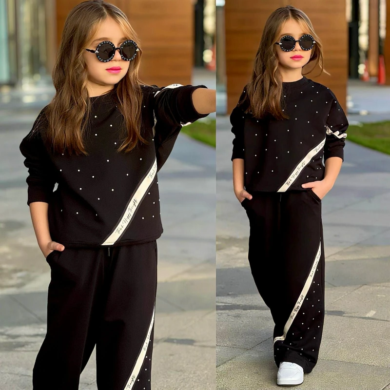 Taş baskılı ikili kız takım