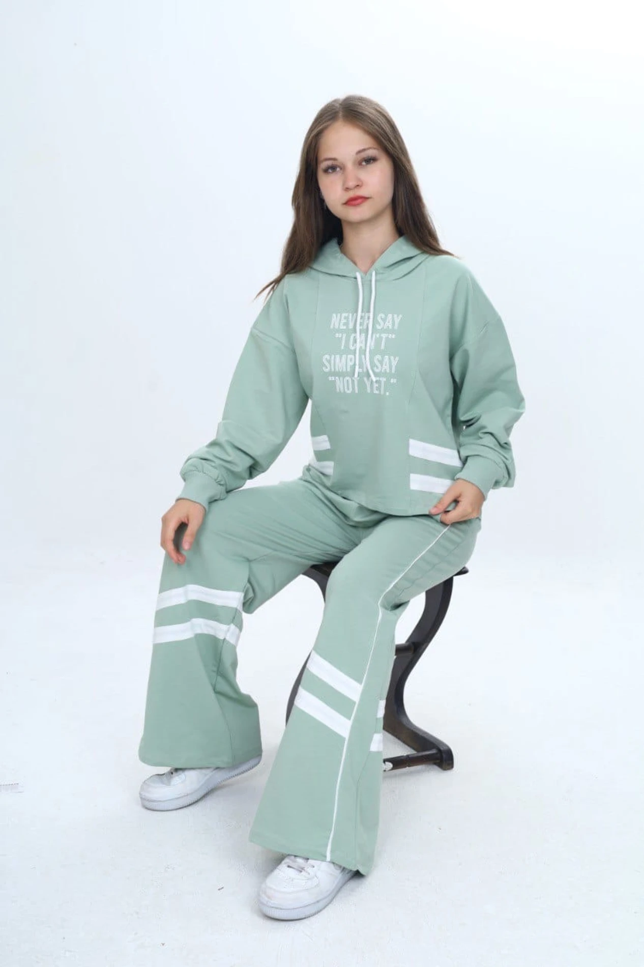 Kopşonlu ikili kız takım 