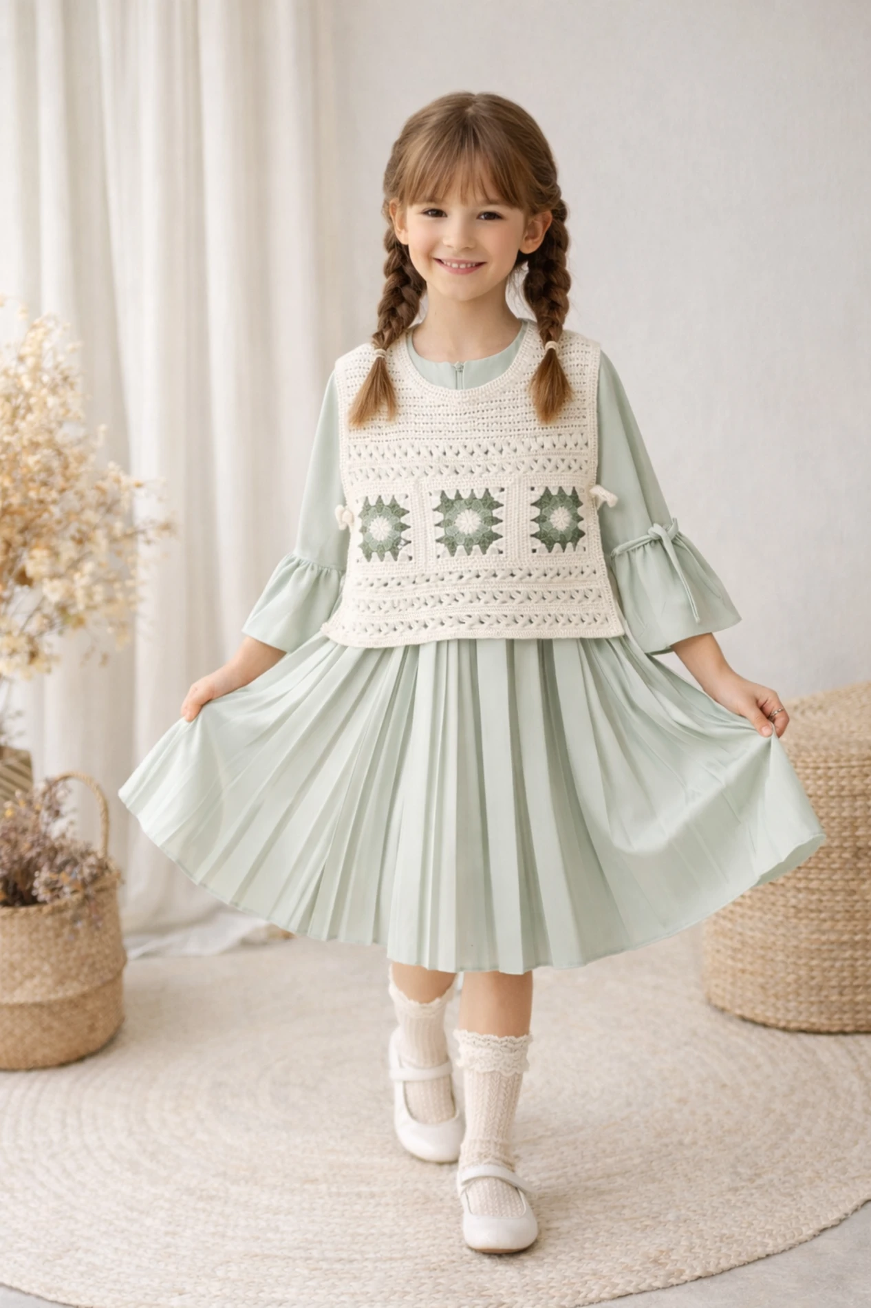 Triko süveterli elbise 