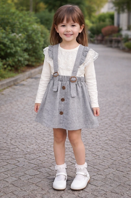 Slopet elbise ikili takım 