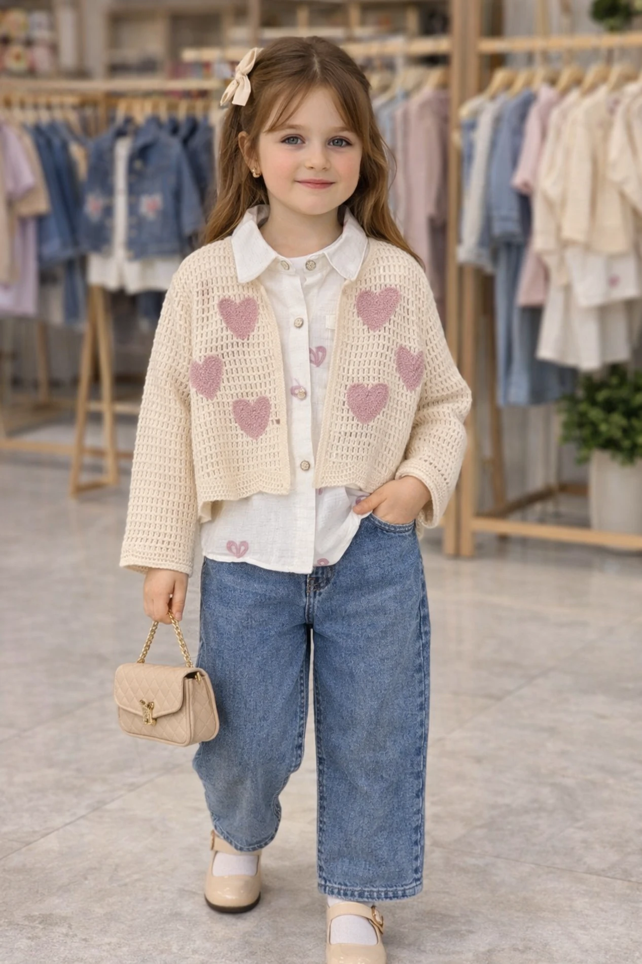 Hırkalı 3 lü kombin 