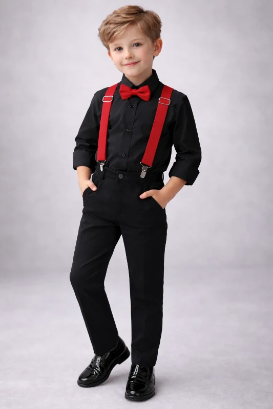 Askı papyonlu erkek takım 