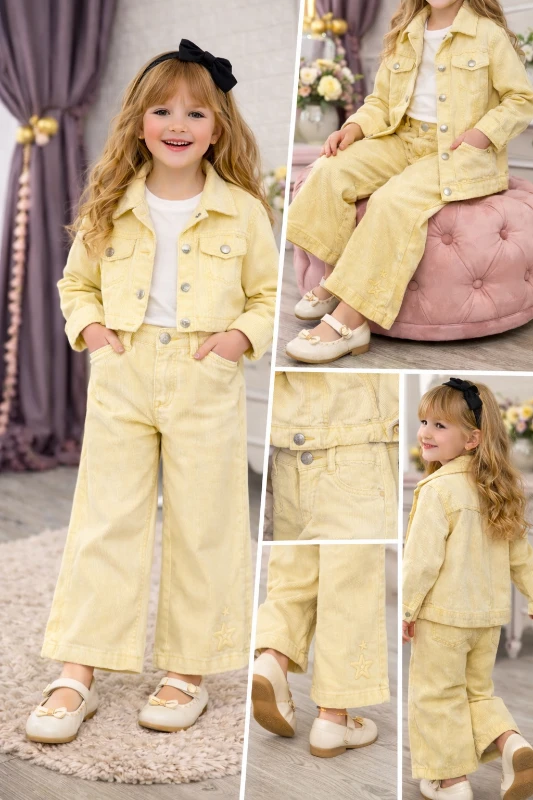 Yeşil kotlu 3 lü takım 