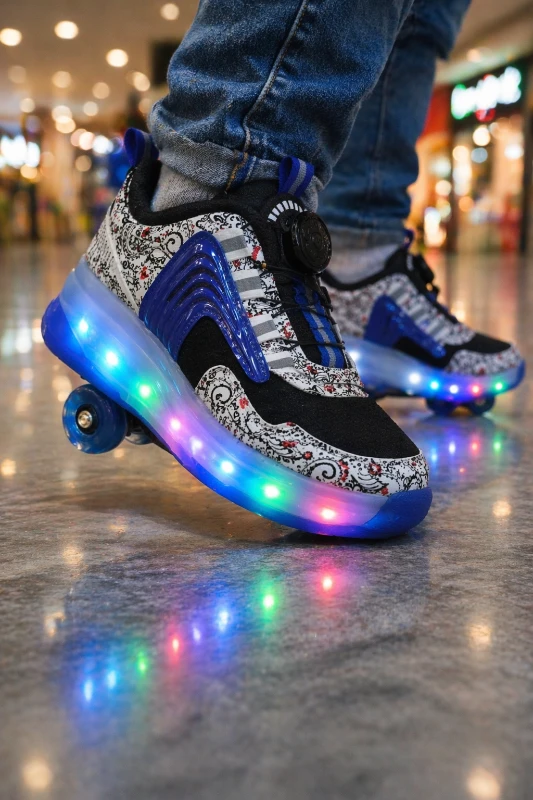 Patenli erkek çocuk ayakkabı 