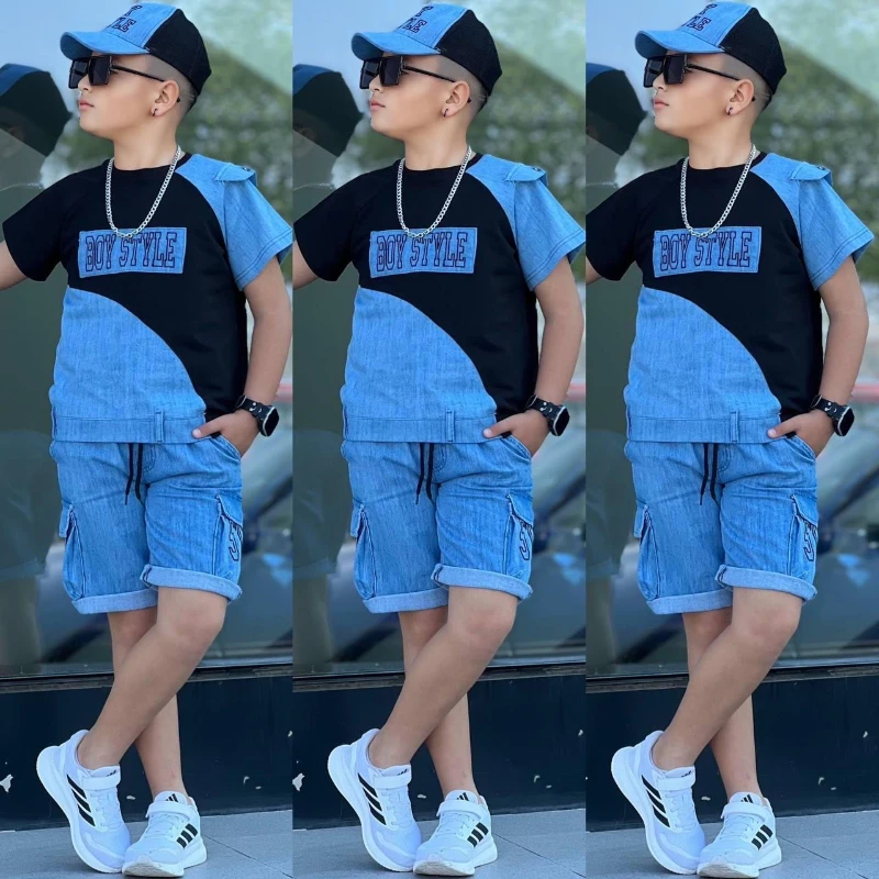 Şapkalı şortlu 3 lü kolbin 