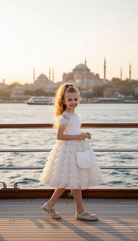 İncili çantalı prenses abiye 