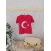 Türk Bayraklı Kırmızı Tişört